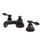 Kingston Brass KS4465TAL Widespread Bathroom Faucet with Brass Pop-Up, Oil Rubbed Bronze KS4465TAL - alternate 1